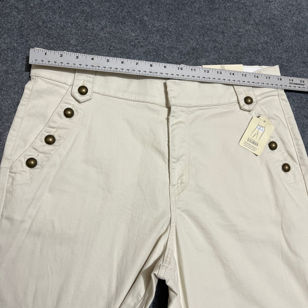 St. John's Bay Womens High Rise Wide Leg Birch Jean Size 16 - Picture 3 of 12